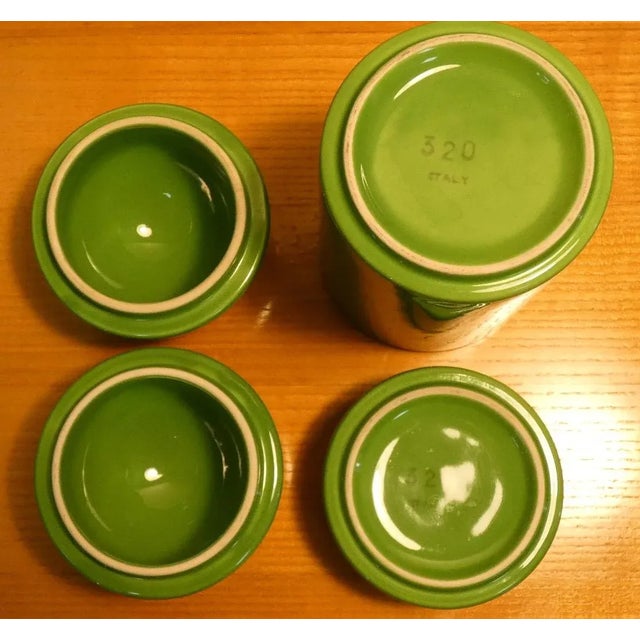 Ceramic Ceramic Containers, Italy, 1980s, Set of 2 For Sale - Image 7 of 9