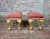 Baroque Giltwood Upholstered Stools -A Pair For Sale - Image 4 of 9