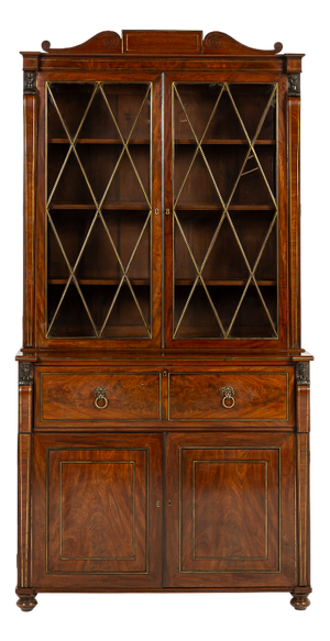 English Regency Bookcase in Mahogany