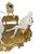 19th Century Sèvres Biscuit Porcelain & Gilt Bronze Figural Group For Sale - Image 4 of 10