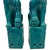 Green Vintage Chinese Porcelain Green Foo Dog Figurines - A Pair For Sale - Image 8 of 13