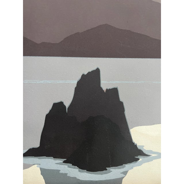Robert Wilson Vintage Modern Landscape Print 70s Minimalism For Sale - Image 4 of 8