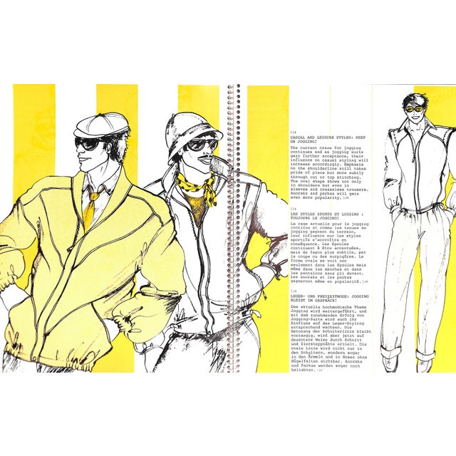 1980s Sir Men's International Fashion Journal 1980 No. 2 For Sale - Image 5 of 15