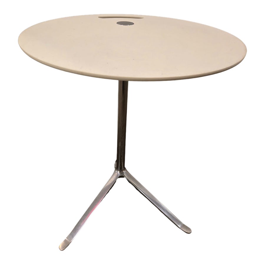 Fritz Hansen Little Friend Side Table in White | Chairish