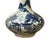 Ceramic 4.5" Chinese Blue White Scenery Flower Graphic Small Porcelain Art Vase For Sale - Image 7 of 12
