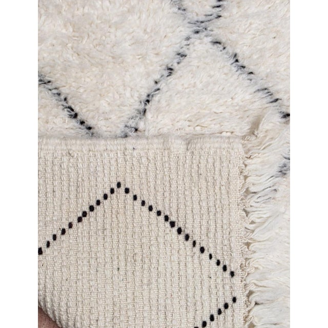 Small Moroccan Marmoucha Rug - 3.9 X 2.3 Ft For Sale In Cleveland - Image 6 of 7