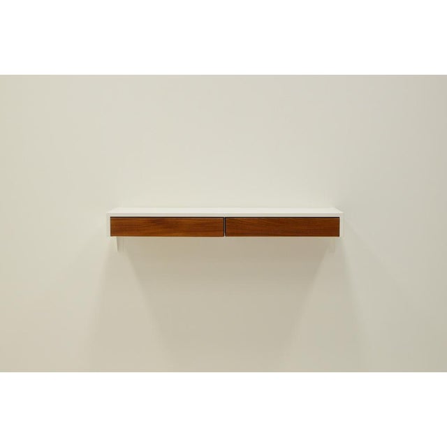 DD02 drawer wall unit by Martin Visser for ‘t Spectrum, 1950s Netherlands. Also known as “Bergeyk”. Metal frame refinished...