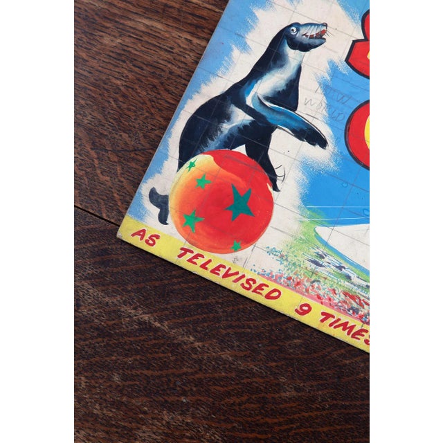 W.E. Berry, Billy Smart’s Circus & Menagerie Poster For Sale - Image 4 of 8