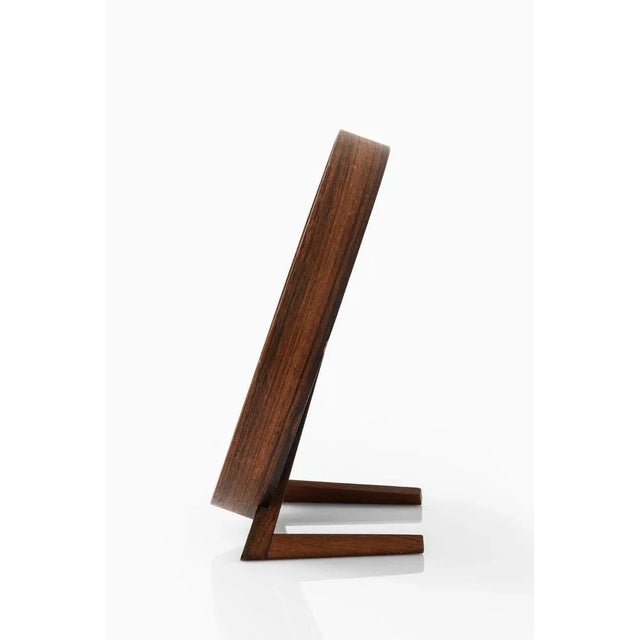 Rare table mirror designed by Nils Troed. Produced by Glasmäster in Markaryd, Sweden.