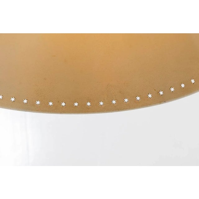 Metal Vintage Kegle Brass Pendant by Bent Karlby for Lyfa For Sale - Image 7 of 9