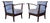 Uluv Oak Armchairs, Czech Mid-Century 1950s from Uluv Krásná Jizba, Set of 2 For Sale