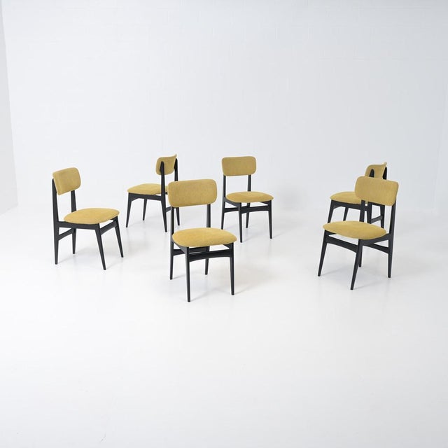 S4 Dining Chairs by Alfred Hendrickx for Belform, 1950s, Set of 6 For Sale - Image 12 of 18