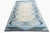 Blue Vintage Circa 1960 Swedish Scandinavian Area Rug 4ft 6in X 6ft 10in For Sale - Image 8 of 13