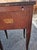 Federal Style Stained Mahogany Two-Drawer Side Table Nightstand, Circa 1940s For Sale - Image 11 of 12
