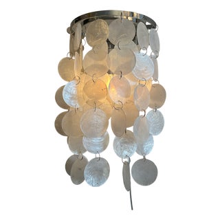 Capiz Shell Wall Light, 2019 For Sale