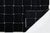 Contemporary Modern Minimalist Black & Ivory Geometric Grid Wool Area Rug 10x14 For Sale - Image 3 of 12