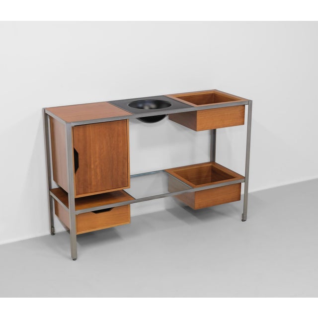 Black Modular Console Table by Robin Day for Habitat, 1990s For Sale - Image 8 of 18