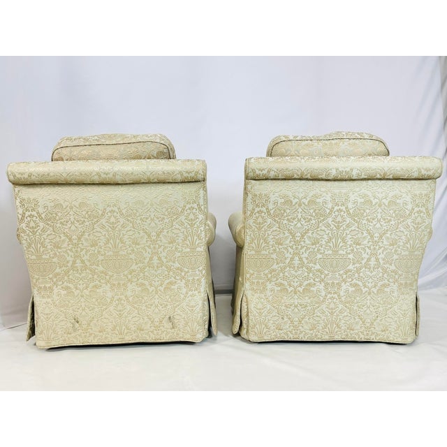 1980s Pair of Lounge Chairs Made in the United States by R. Jones & Associates For Sale - Image 5 of 12