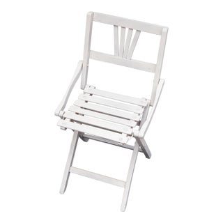 1940s Brevetti Reguitti Style Folding Child Chair For Sale