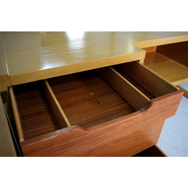 Mid Century Vanity & Mirror For Sale - Image 6 of 13