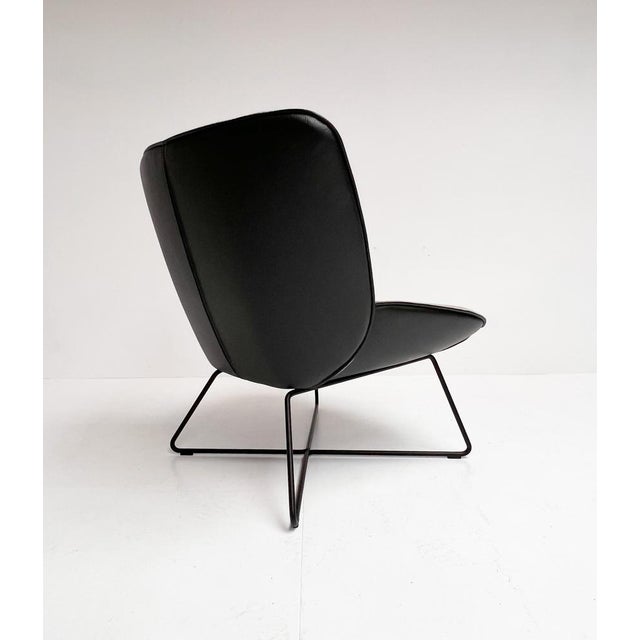 Leather 383 Chair by Joachim Nees for Rolf Benz, 2000 For Sale - Image 4 of 15