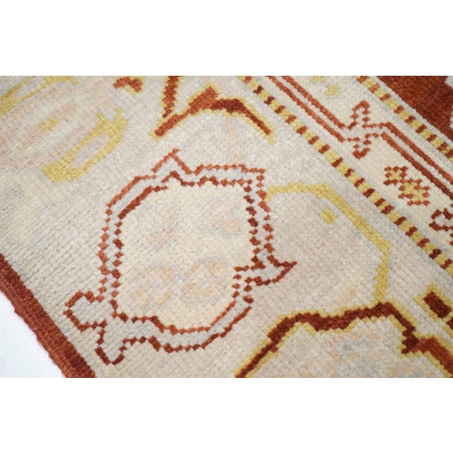 Oushak Rug 6' X 9' For Sale - Image 4 of 12