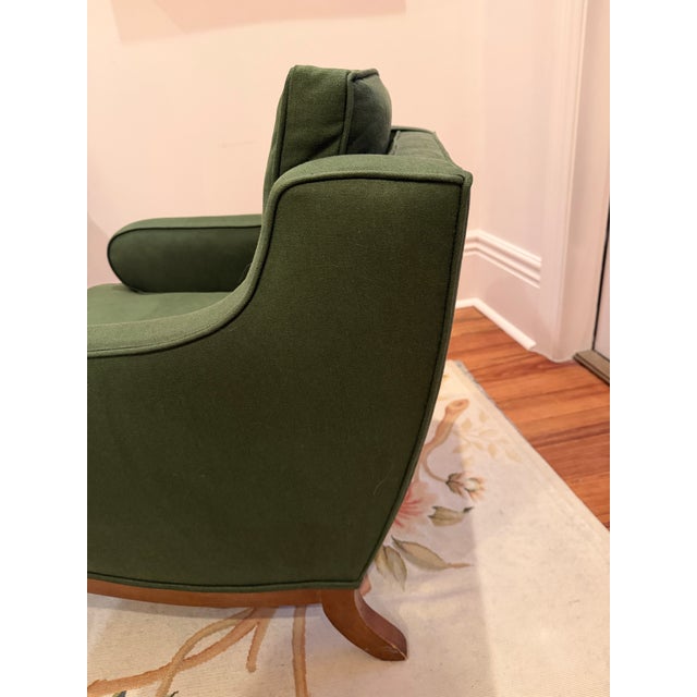 Hollywood Regency Midcentury Lounge Chair For Sale - Image 3 of 12