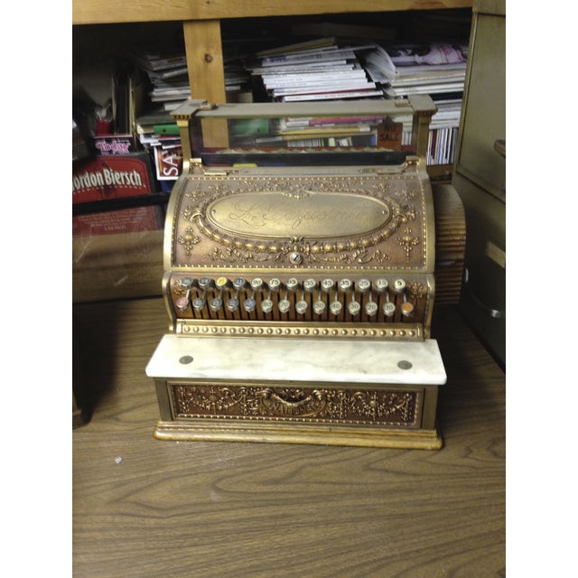 Antique Brass Cash Register Chairish