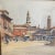 Early 20th Century French Impressionist Painting of French Market in Town Square by Listed Artist Rene Engel, Framed For Sale - Image 4 of 12