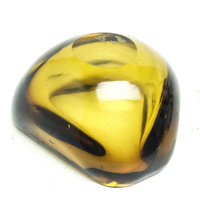 Italian Bowl in Murano Glass by Galliano Ferro for Mandruzzato, 1950s, in Worn conditions. Designed 1950 to 1959 I have...