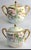 1950s Royal Sealy Japan 11pc Tea Set Hand Painted Floral Gold l.s. Katsushige - Set of 10 For Sale - Image 9 of 12