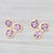 Gemstone Information: - Natural Amethysts - Cut - Hexagon Color - Purple Metal: 14k Yellow Gold Weight: 4.3 Grams Stamps:...