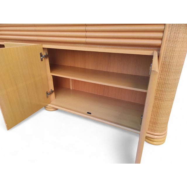 Bamboo Sideboard by Roberti Rattan, 1960s For Sale - Image 15 of 18
