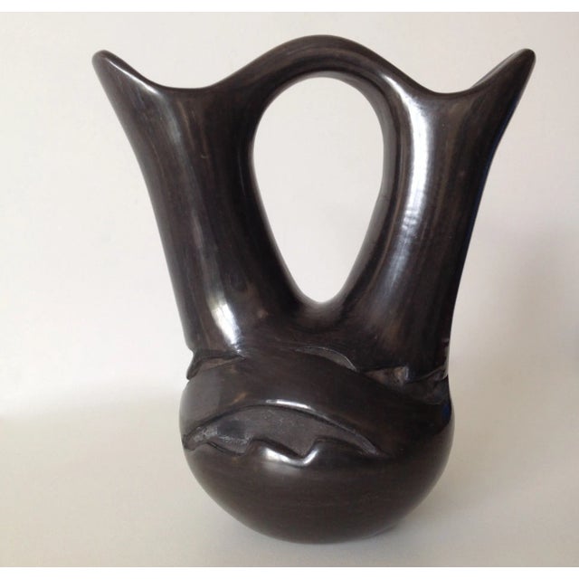 Vintage Signed Santa Clara California Pottery Piece by Linda Naranjo For Sale - Image 4 of 11