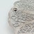 1950s Vintage International Silver Co. Pierced Silverplate Footed Trivet With Monogram For Sale - Image 5 of 6