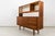 Sideboard with display cabinet in walnut veneer Type 1509, manufactured by Swarzędzkie Fabryki Mebli in Poland in 1970s. A...