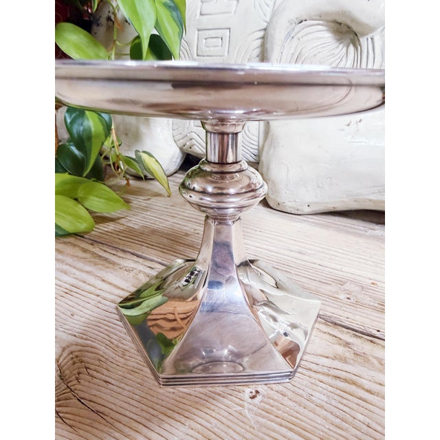 Victorian Antique Tiffany & Co Silver Plated Dessert Stand For Sale - Image 3 of 6
