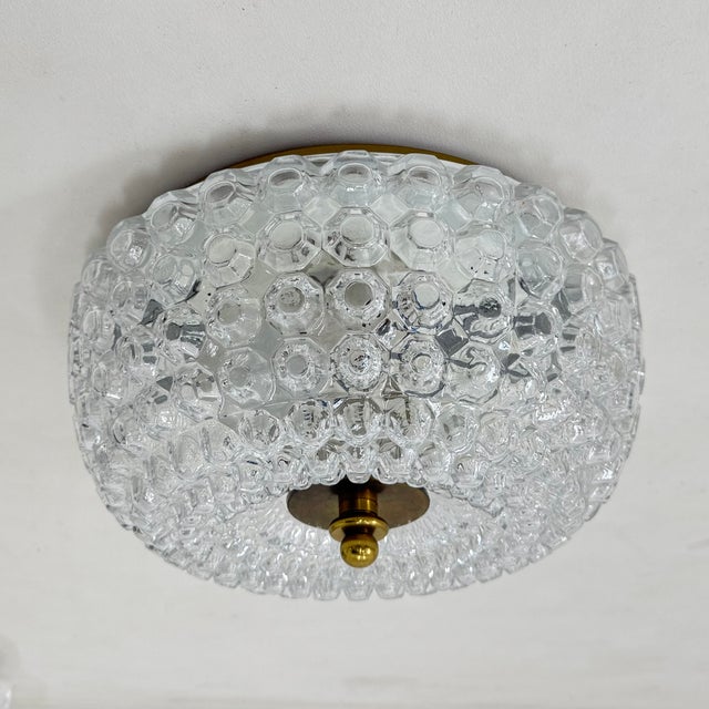 Vintage Ceiling Lamp from Glashütte Limburg, 1970s For Sale - Image 6 of 15