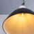 : 1960’s very large industrial black enamel ceiling pendant lamps. A mainstay of many eastern european factories these...