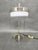 Bauhaus Nickel Table Lamp with Glass Diffuser, 1930s For Sale - Image 4 of 12