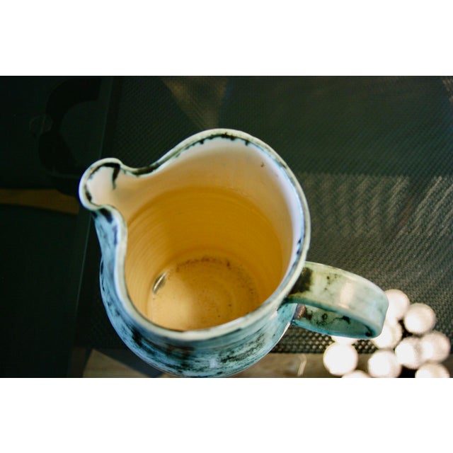 Large Vintage French Pitcher by Jacques Blin, 1950 For Sale - Image 10 of 11