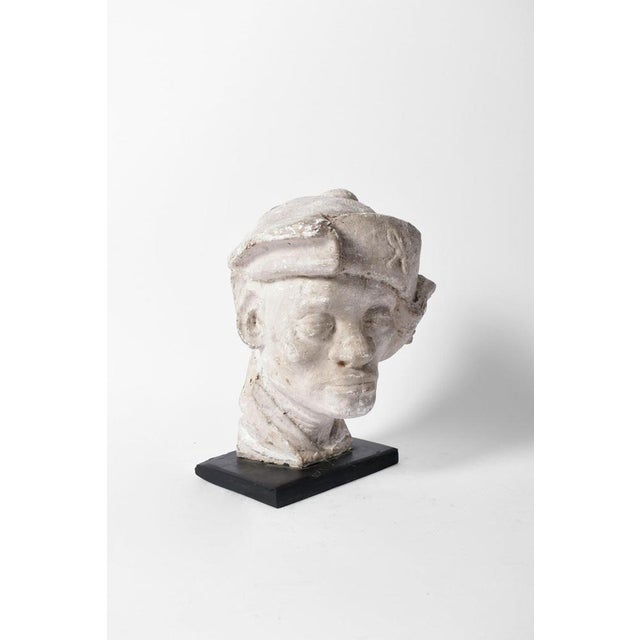 Plaster Head Sculpture, 1910s For Sale - Image 11 of 18