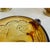 Vintage Tiara Glass Footed Punch Cups - Dark Amber Burnt Honey Sweet Pear Design - Set of 4 For Sale In Miami - Image 6 of 7