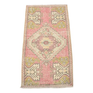 Small Turkish Wool Rug, 1960s For Sale