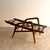 Mid-Century Modern Mid-Century Modern Reclining Chair in Wood, 1950s For Sale - Image 3 of 5