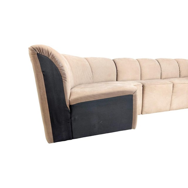 Piccolino Corner Sofa in Suede from Walter Knoll For Sale - Image 11 of 15