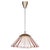 Mid-Century Modern Pendant Light in Chrome and Brass by Kamenický Šenov, Czech, 1960s For Sale - Image 9 of 9