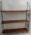 Mid-Ceremy Wall Shelf with Black Metal Wire Frame, 1960s For Sale - Image 11 of 11