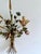 Italian Hand-Painted Tole Floral Bouquet Wall Sconce, 1940s For Sale - Image 6 of 18