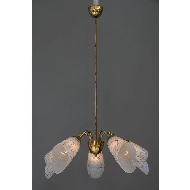 1960s Italian Chandelier, 1960s For Sale - Image 5 of 9